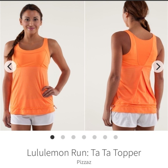 lululemon athletica Orange Tank Top - Picture 10 of 12